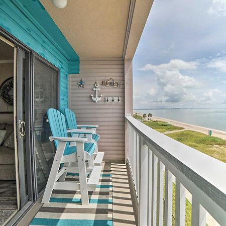 Updated Front Beach Condo With Resort Amenities! コーパスクリスティ エクステリア 写真