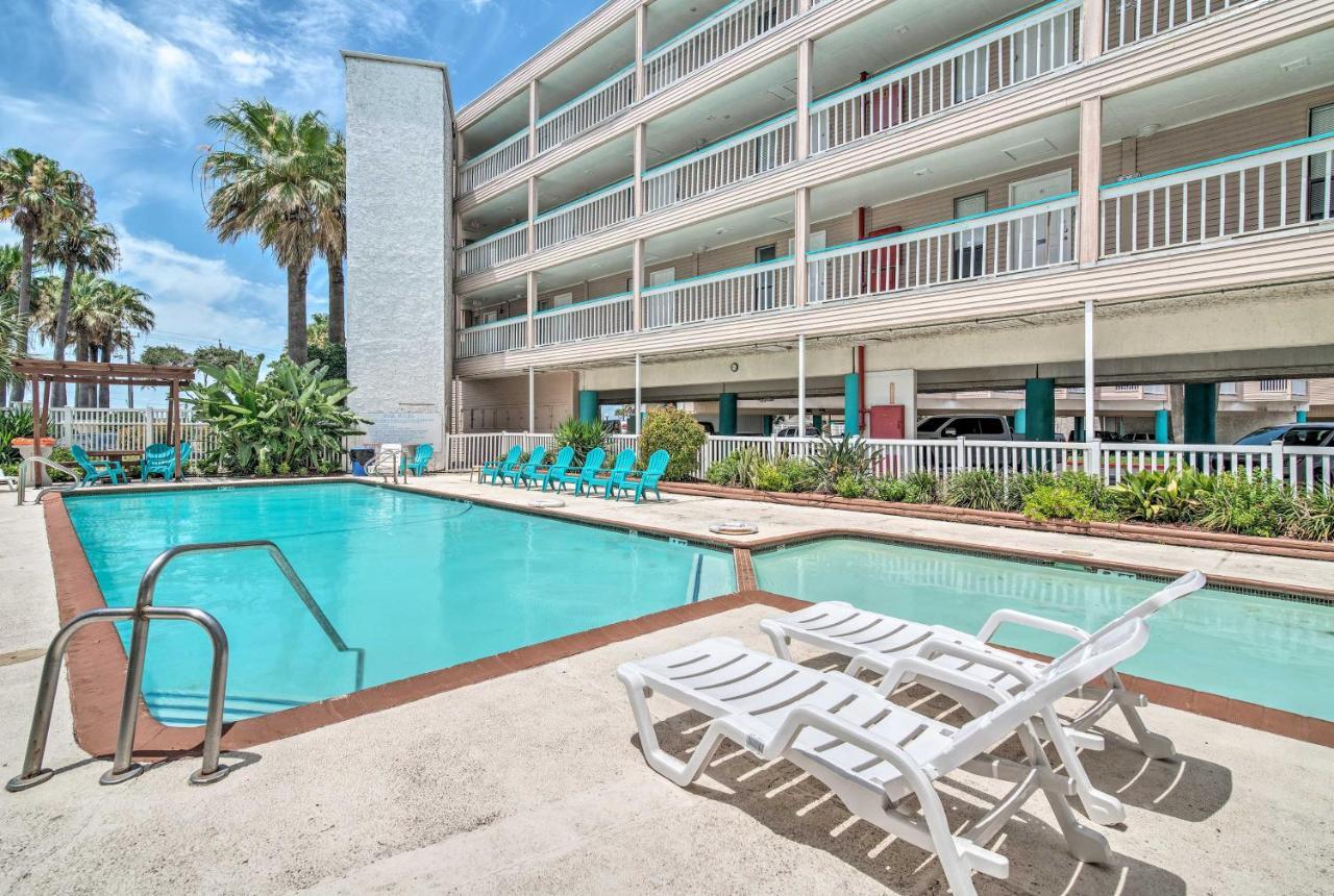 Updated Front Beach Condo With Resort Amenities! コーパスクリスティ エクステリア 写真